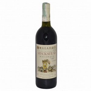 4820074230556 — Вино "Массандра" Мускатель розовый 0.75 л. (Алушта)