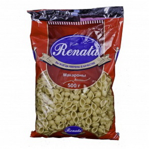 4820074860302 — Макаронные изделия "Renata" Ракушка 500г