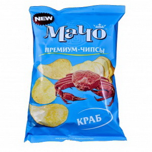 4820078773004 — Чипсы "Мачо" со вкусом краба