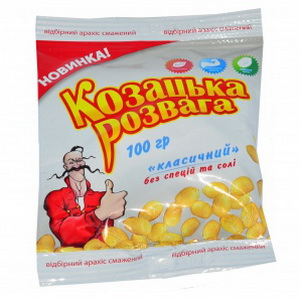 4820078774674 — Орешки козацька розвага без соли 100г