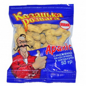 4820078774735 — АРАХИС В СКОРЛУПЕ 50Г КОЗАЦ.РОЗВ.