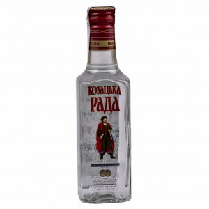 4820080723868 — Водка Козацька Рада оригинальн.0.25 л  40 %