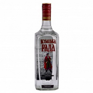 4820080724063 — Горілка Козацька рада "Класична" пл. 1, 0 л 40%