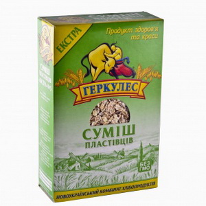 4820086200042 — Вівсяні пластівців Сила Геркулеса Суміш 800 г