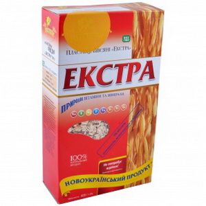 4820086200110 — Пластівці "Геркулес" вівсяні з вітамінами 400 г