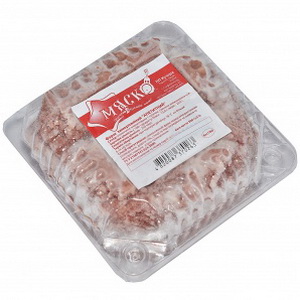 4820087370263 — Фарш "Мяско" Аппетитный свиноговяжий 0,5кг