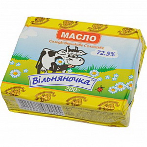 4820088070155 — Масло Селянське 72,5% 200г Твой день