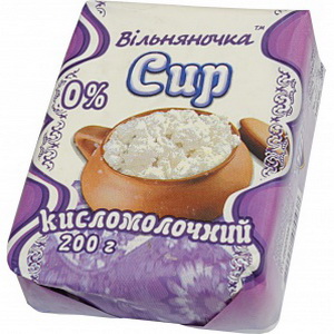 4820088070438 — Творог 0% 200гр вильняночка