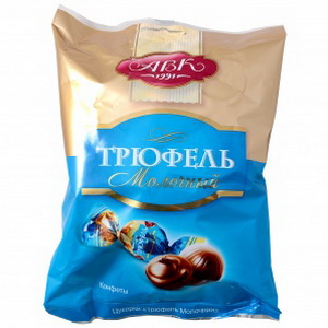 4820089222614 — Конфеты "АВК" Трюфель молочный 180г