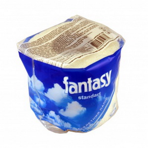 4820093250771 — Туалетная бумага "Fantasy" 2-слойная (белая) 1шт