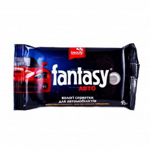 4820093250948 — Салфетки влажные "Fantasy" Авто 15шт