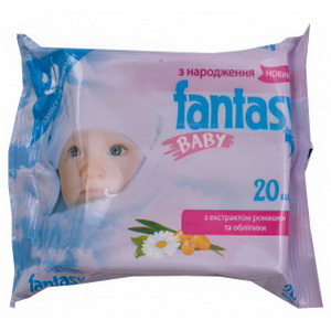 4820093251198 — Fantasy Baby волога серветка для дітей 20 шт/уп