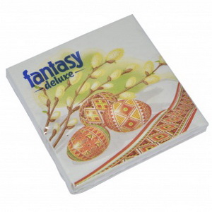 4820093252355 — Fantasy Серветки паперові 20 шт Новий рік