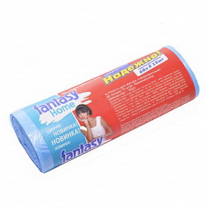 4820093252898 — Пакеты для мусора "Fantasy home" синие 60л*15шт