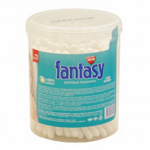 4820093253451 — Fantasy ватні палички косметичні 100 шт ст