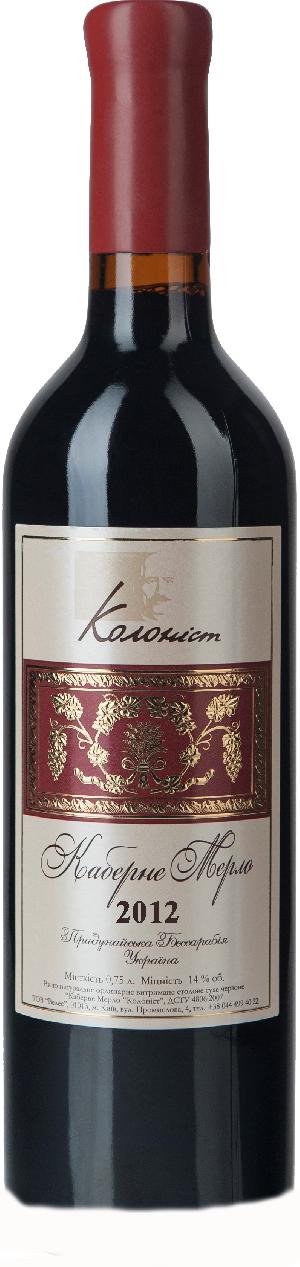 4820095340371 — Вино Колонист Каберне Мерло красное сухое 0.75 л 13%