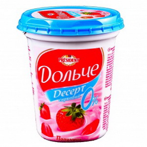 4820096011195 — Дольче Десерт сирков.Полуниця 0,2% 400г