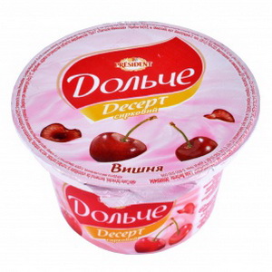 4820096011225 — Десерт "Дольче" вишня 4 %