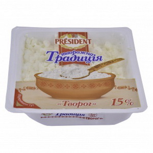 4820096018859 — Творог "President" 15%