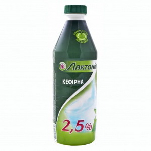 4820096019726 — Лактонія кефірна 2, 5% 900 г