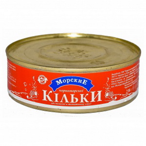 4820096660652 — Килька "Морские" черноморская обжареная в томатном соусе №3 230г
