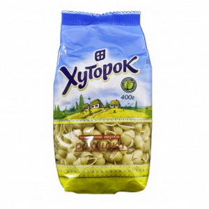 4820101710457 — Макаронные изделия "Хуторок" Ракушка 400г