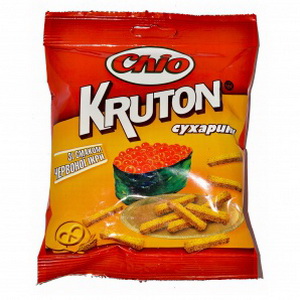 4820101750040 — Сухарики "Chio" Kruton Красная икра 40г