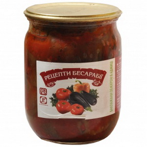 4820105080105 — Баклажаны "Бессарабка" обжаренные в аджике