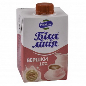 4820107271259 — Сливки"б/линия"10% 200гр