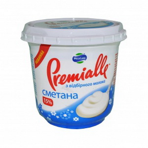 4820107271822 — Премиаль сметана 15% 300г