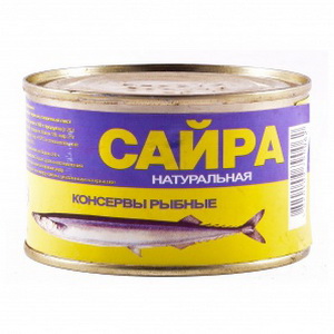 4820109790062 — Сайра "Рыбпродукт" натуральная 240г