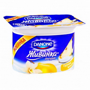 4820109921664 — Йогурт "Живинка" груша-ваниль