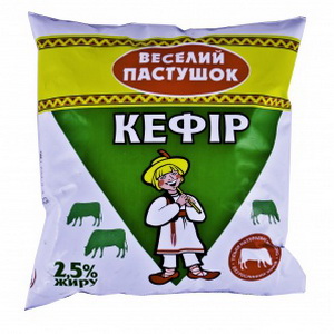 4820109923750 — Кефир 2.5%  Веселый пастушок