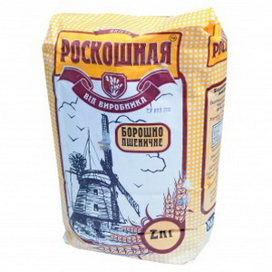 4820110370109 — Мука "Роскошная" Пшеничная в/с 2кг