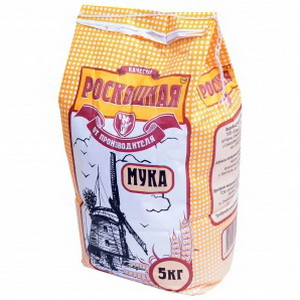 4820110370123 — Мука "Роскошная" Пшеничная в/с 5кг