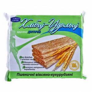 4820110990031 — Хлібці пшеничні *Хлібці-Удальці* В асор-ті 100г.(Акція -5%)