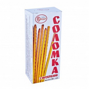 4820113420238 — Печенье "Розмай" Соломка на фруктозе 150г