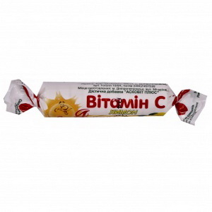 4820113920073 — Леденцы "Витапак" Витамин С Лимон 30г