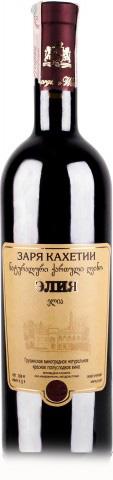 4820115424395 — Вино Кindzmarauli Заря Кахетии Элия красное полусладкое 0.75 л 11-12% 