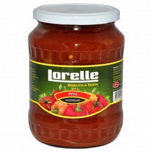 4820122200197 — Лечо "Lorelle" Натуральное 720г