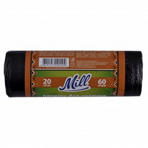 4820127290209 — Пакеты для мусора "Mill" 60 л. 20шт
