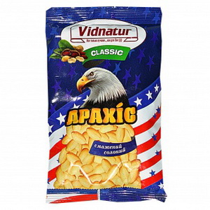 4820131220629 — Арахис "Vidnatur" Classic п/э 100г