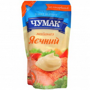 4820156762067 — Майонез "Чумак" Яичный 50% д/п 192г