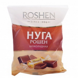 482046865762 — Конфеты "Roshen" Нуга шоколадная 200г
