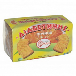 4820701379771 — Печенье "Розмай" Диабетическое Цитрус 195г