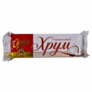 4823000906631 — Батончик шоколад. світоч хрум вафля з кокосом 36г