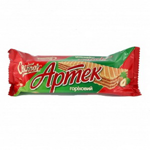 4823000907423 — Вафли артек горіховий 80г