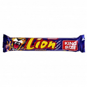4823000910553 — Шок.бат. нестле lion кинг сайз арахис 68г