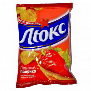 4823001401548 — Чіпси "Люкс" паприка 25 г