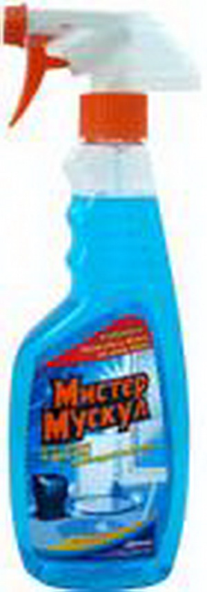 4823002001013 — "Мистер Мускул" для стекол и других поверхностей со спиртом, 500мл після дощу